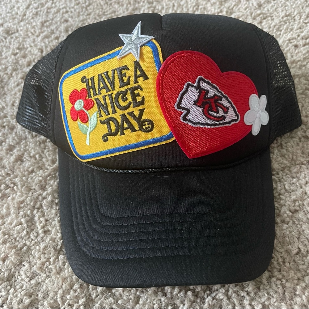 Chiefs Custom Patch Trucker Hat